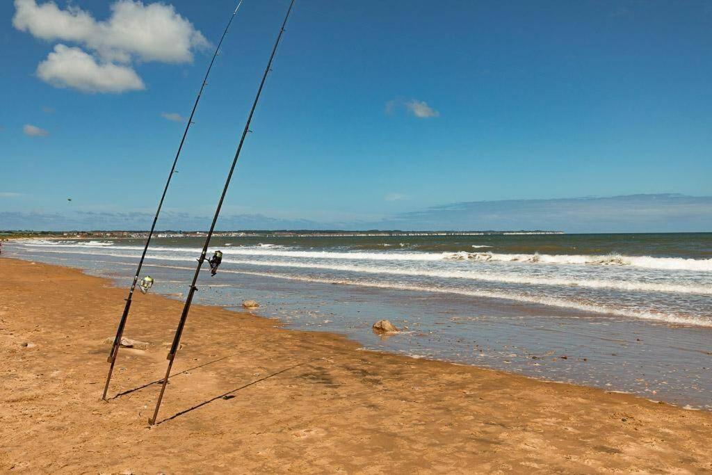 Beachfront Apartment - Ground Floor Apartment With Sea Views, Next To The Beach, Bridlington, North Yorkshire Bessingby ภายนอก รูปภาพ
